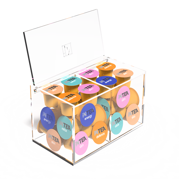 iNTEA Collection | Gift Box Ακρυλικό τσάι Ολύμπου σε κάψουλες Nespresso, 40 τμχ φωτογραφία