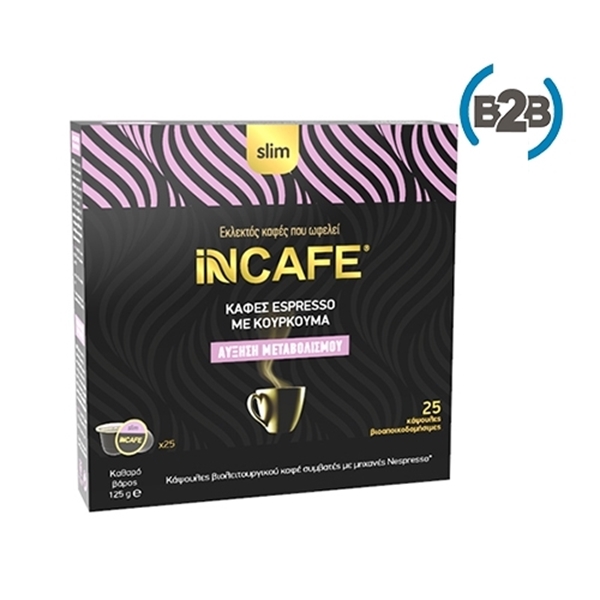 Picture of iNCAFE Slim | B2B pack of espresso coffee in Nespresso comp. capsules