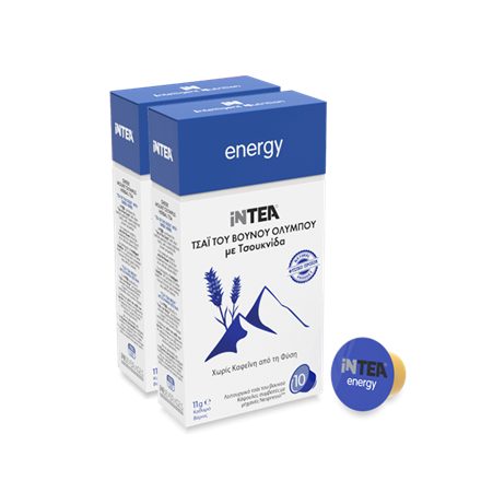 Picture of iNTEA Energy Mount Olympus Functional Tea Pack | 2 Boxes with Nespresso comp. capsules