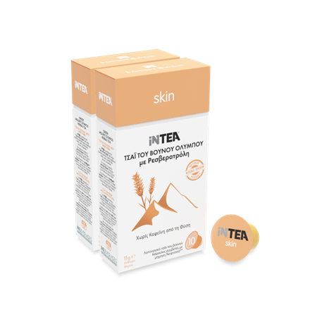 Picture of iNTEA Skin Mount Olympus Functional Tea Pack | 2 Boxes with Nespresso comp. capsules