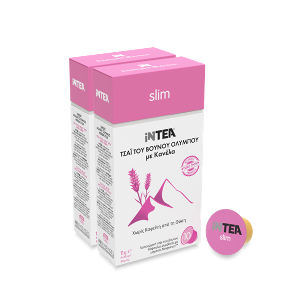 Picture of iNTEA Slim Mount Olympus Functional Tea Pack | 2 Boxes with Nespresso comp. capsules